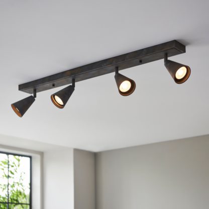 a449b18b9a7a6eebb682b1c7a2463e20654c732b42c82e8caebcedab8ad11ade.jpg An Image of Grove Grey 4 Light Spotlight Bar Bronze