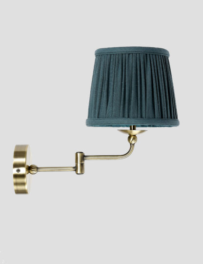 a4a6cec51acd90e177abbb3d952fee73df42a3058fe5e3830a96d7fd42d79a7c.jpg An Image of M&S Maulden Pleated Wall Light