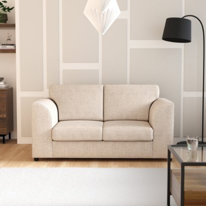 b303f1740ce50787cd5695c6aa65cd3bd0e0e0088aaf28d0ed7ab5c5e6079116.jpg An Image of Blake Soft Texture Fabric 2 Seater Sofa Grey