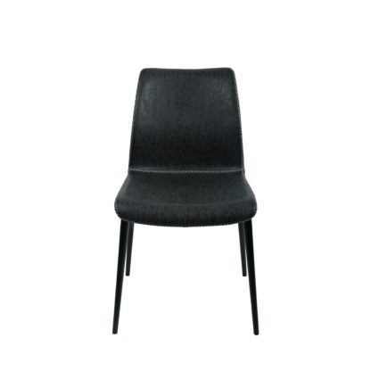 b92f45be1676e08923b0a8b843a5102fb3672b5c2ad11f1b080f43fdc99e8869.jpg An Image of Venice PU Dining Chair Black