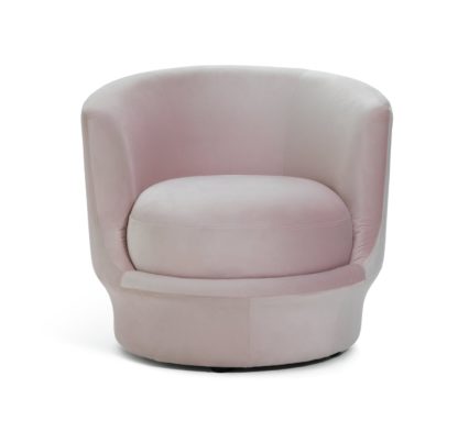 d08d43a19071dfbc3a3bd0d769c0246fc747e1ab0b742133afc77edeb0ea8fee.jpg An Image of Habitat Ronda Velvet Chair - Pink