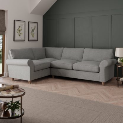 d8290099024011bd5e6b89c933cd8f3e6a4f5e63b0433ba9ca6c51ca31095fd1.jpg An Image of Rosa Chenille Large Corner Sofa Sandstone