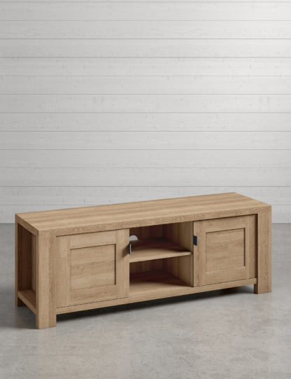 13e915810c33a3b731ef69fd17e56f2f82d9e746fc1600754ddc45a93bec8836.jpg An Image of M&S Arlo TV Unit