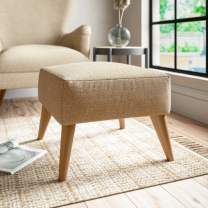 19e71df4401c578ffa73655d56589cf0d9fbcc1c9bdd6b64986d8f9a8e3e3f35.jpg An Image of Marlow Cosy Marl Footstool Cosy Marl Soft Granite