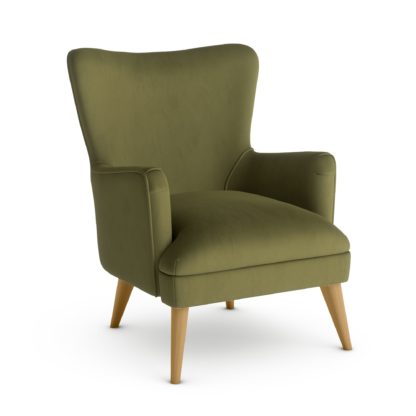 ecfe28f1b0ae820cd42e0b05bd329e72560e31ee6e410487850c168b89392b54.jpg An Image of Marlow Luxury Velvet Armchair Luxury Velvet Black