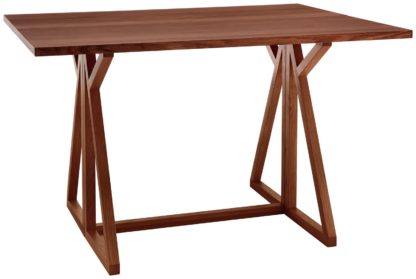 1694ee5152b5f3e81255ff92db744665327e4538e256c0097329c129dbefd70b.jpg An Image of Habitat Heath Wood Effect 4 Seater Folding Table - Walnut