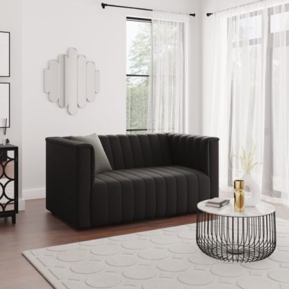 5e4399a0c8b3ad2d15bb3fa2daa88e38b3c2641faaa3c0ec9763d840deaefcff.jpg An Image of Cora Chenille 2 Seater Sofa Beige