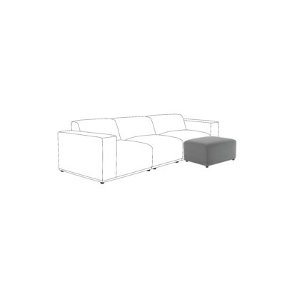 a290f53f58bb7cd61abf49c508beff7db17e4420f17d84c6e720755e59087905.jpg An Image of Modular Cruz Velvet Footstool Bottle (Green)