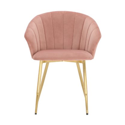 dafba2862de1e509d8c1a4c0d1db715c493fdd5406b1f5943da86864e7a8a625.jpg An Image of Kendall Velvet Carver Chair Grey