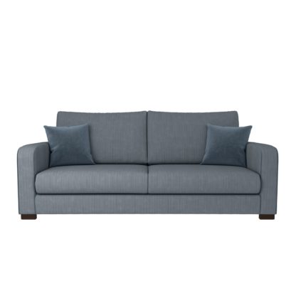 1730842569ad78fa13e4ede900ee2aa304dd6f6720b76607c7afc8d3cdc66680.jpg An Image of Carson Corduroy 4 Seater Sofa Blue