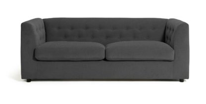 37aecd3bdf71717698242342b0d2b12322f12860156093ed89569c6564d6b406.jpg An Image of Habitat Nina 3 Seater Fabric Sofa Bed - Grey