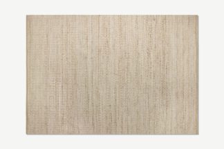 An Image of Enas Jute Rug, Extra Large 200 x 300 cm, White