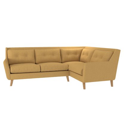 c75def9bb9c1e5c34e8d8b278ce944789069548e134edf1da0c9f2fd12185ce1.jpg An Image of Halston Soft Marl Corner Sofa Yellow