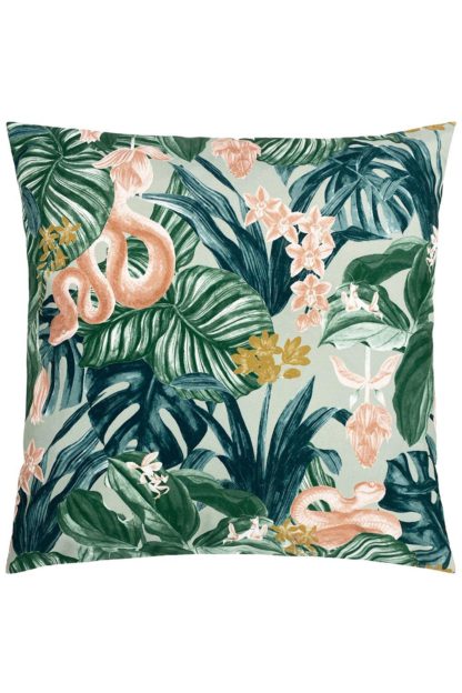 cb17a94da662c05bad2ecfb593ed110bdaaa38f4c787407ed0dfa86f8a6c57e8-1.jpg An Image of 'Medinilla' Tropical Water & UV Resistant Outdoor Cushion