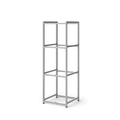 0b831f36149a40b12de4136944efb6804337588dc5e42809f5747e44c8d9522a.jpg An Image of Modular 4 Shelf Gold Frame Component Gold
