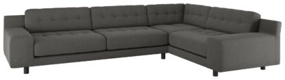 175c29e24dbc6dbf541fa7e42217fc97c57b8ec9886574cef9f367c657443bd8.jpg An Image of Habitat Hendricks Right Corner Wool Sofa - Charcoal