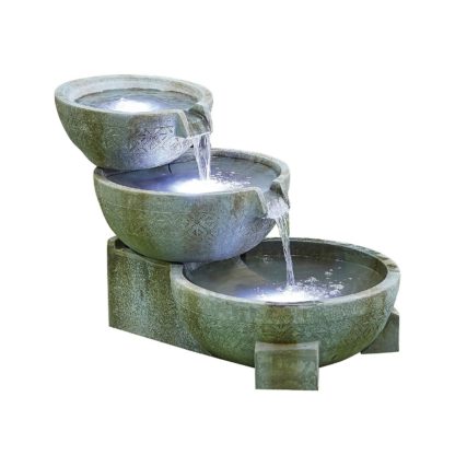 An Image of Stylish Fountain Oasis Water Feature with LEDs