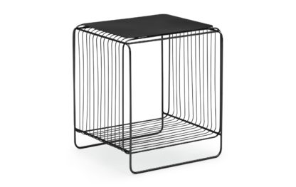 2dd27cc8d99ecc64a21efcf3c1a2b2dc959ae46f18b1da0d78eb2e3af44f4ab9.jpg An Image of Habitat Riva Side Table - Black
