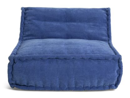 351c131ba739445c4a7a7242a95e7e210a4b942c19c3912b97dc5274a78ca2c5.jpg An Image of Habitat Estelle Quilted Bean Bag - Blue