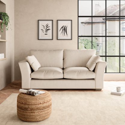 3df63e3dd3bbd6205c1553994e19c1a13581b63808c92830adac4e7dffe3f3ba.jpg An Image of Blakeney Luxury Velvet Sofa Bed Luxury Velvet Black