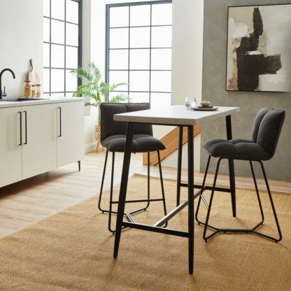 4352e5cf8f0972c8118ae322cf02964259d0c68a242be813ceeab63e4a7bc6df.jpg An Image of Zuri Bar Table Grey