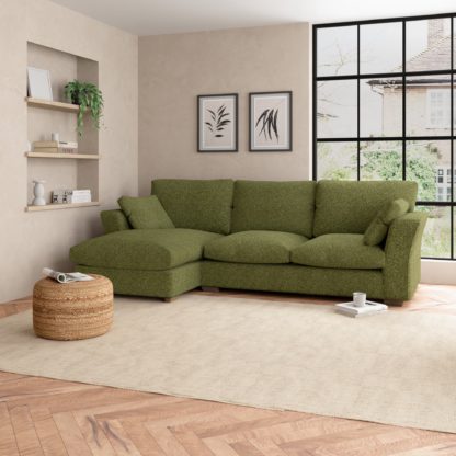 7b8f58be1157deb21739914ed9c52f0c3727c9c2f74d46b6b5296082ed6c06e6.jpg An Image of Blakeney Cosy Marl Corner Sofa Bed Cosy Marl Camel