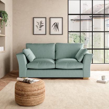 8bd2b623e48655af9b42650d638fb2e5a5802b160a79ac1c4830e4158359a69a.jpg An Image of Blakeney Luxury Velvet Sofa Bed Luxury Velvet Black