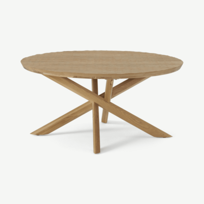 c0558734f7f3273d6222f01f9b39b90c263d2d0cb35bc4d3b3800a176a70bc7b.png An Image of Abbon Coffee Table, Textured Oak