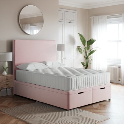 c13ef874eaa00c093e56d869b36121f729b219d63a526e62ae96db4842477d2e.jpg An Image of End Velvet Ottoman Base Blush Velvet