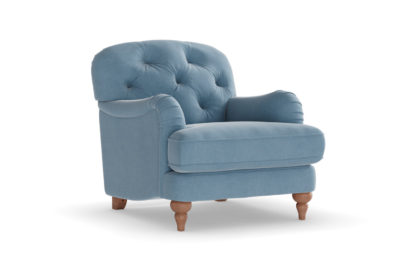 e19b62acc022d043250138f96e08453203d5db2167472c03b2addcd645872b08.jpg An Image of M&S Rochester Button Armchair