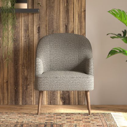e6e6d3bbb9606903329209ebf38563b3c8c38c4773156c43ba7690343891cb23.jpg An Image of Bailey Chunky Weave Accent Chair Rust