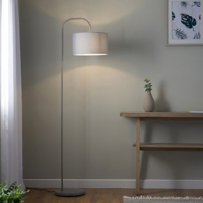 f518a10c899956134099d499f10e35bf19efc7ca0afaf8daffddaae22eb7221b.jpg An Image of Kendal Floor Lamp - Grey