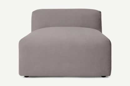 fb440e87f826c602b5a691285ae3c676dcaa48301c5ea665b9d7d2587402a8ac.jpg An Image of Livienne Armless Modular Chair, Ash Grey Linen & Cotton Mix
