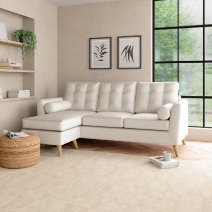 168743a8b9d3e084bafa940eae8ae0bcf3881bfd0c9d2a4712041cb275cb1a0c.jpg An Image of Lewes Luxury Velvet Large Corner Chaise Luxury Velvet Old Gold