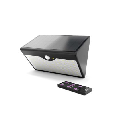 1a7f1e60a6c06b789b6b918f8b23fc073d2ce00797eb248a9b1c39225bb5802a.jpg An Image of Eco Wedge Elite Remote Control Solar Light With PIR