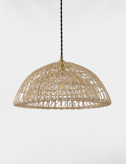 43b199bd58be668edb8c06e4554a5c9d6820d0db52ad80e5fb69bc65c0cf4b6c.jpg An Image of M&S Rattan Pendant Lamp Shade