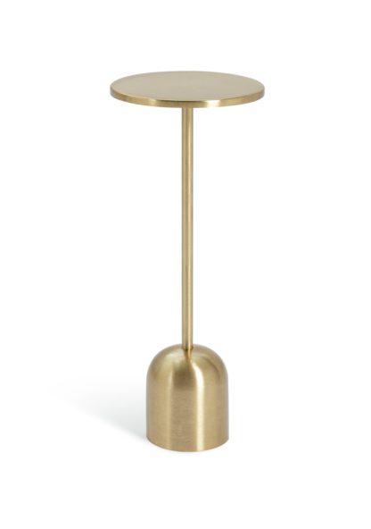 46fb7f5fa7be9d73f9a7c801b506a96025195e19252d44a61d787a09c435d1f1.jpg An Image of Habitat Martini Side Table - Gold