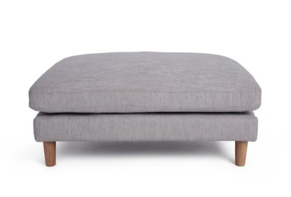 d2caf90b73d5126be3518727207153202ec4e2f0c128e4ed425a0d5dbdce46a3.jpg An Image of Habitat Salome Fabric Footstool - Light Grey