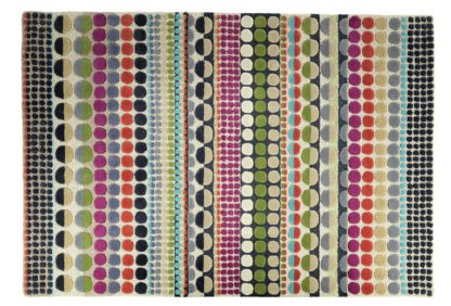ed33d0a2ae0b576d8c7b4590fd548cbf815d099600d095694ef1fa50c63f5b4f.jpg An Image of Habitat Bloomsbury Geo Wool Cut Pile Rug - 140x200cm - Multi