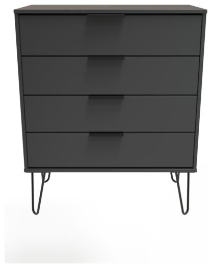 ee41a6a694ad4fa7b28efea75c1bcdbe165b5657063ec48203c40d9ee82d6317.jpg An Image of Verona 4 Drawer Chest - Grey