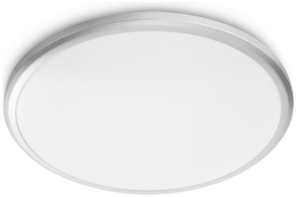 0c139ab9e7ef5fab6bee4e18ca0991423ed9a697756fe93d1a7624d3b36661c8.jpg An Image of Philips Spray Bathroom Luminaire Flush To Ceiling Light