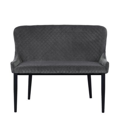 9217d08e7c87d4437632dd95255c4ccda06d94544bc7db87ae948ca74f2bbcf1.jpg An Image of Montreal Small Dining Bench Seat Charcoal