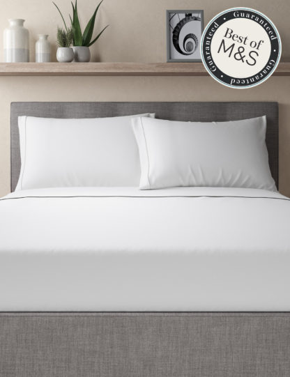 96b59968926d206ccc78b1b5ca9583c51fc3a674f2362bb663461ad25b920a8c.jpg An Image of M&S Egyptian Cotton 230 Thread Count Pillowcase