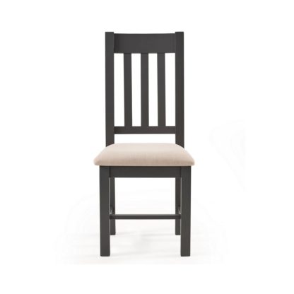 9d27eacbf28c099aa4116edf6dfac33d08a6fb5ecd3165a1c54c37290ae6c72c.jpg An Image of Bordeaux Set of 2 Dining Chairs Dark Grey Dark Grey