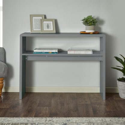 d318da97f8be62c908b10452c68b03303a1929851e346293e13f9c57f11b8da1.jpg An Image of Knox Compact Console Table White