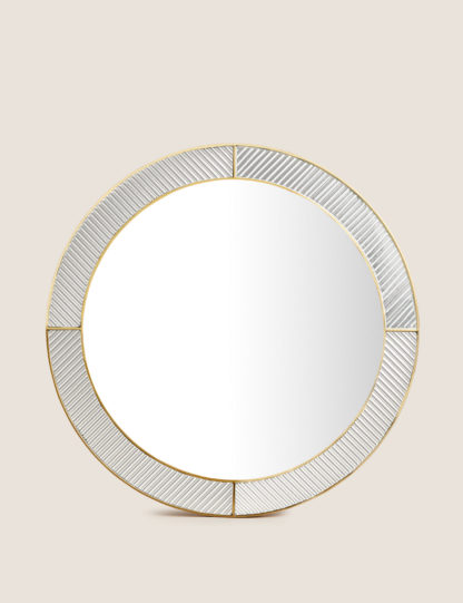 dc69cd9f22dd320cc3c04dfdaa5a166a21fb9db3d75f6eb9dfeb0fbd22d5bfa1.jpg An Image of M&S Monroe Round Hanging Wall Mirror