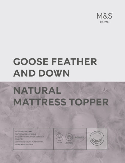 39af8277e48d4e733a239d3b49566e73fa7abcb22af5f55f0b4bf47be1d09ed3-3.jpg An Image of M&S Goose Feather & Down Mattress Topper