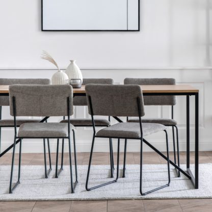 72e8668ddef926a6fa0ac04e557b5b68357c7f479252003814d369b76297eadd.jpg An Image of Indio Dining Table Natural