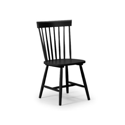 91f37e0e2b64157b2a9ceaaf19c095eb506f35f8be309358b1ae1fa918ee7a35.jpg An Image of Torino Set of 4 Chairs Black Black