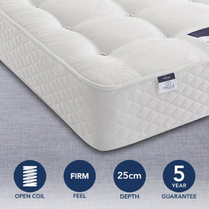 4ff59c96442cf15db4303cfa3d6102ddb384e22fcf4bf2b6ec78a0f49703b437.jpg An Image of Silentnight Firm Miracoil Orthopaedic Mattress White
